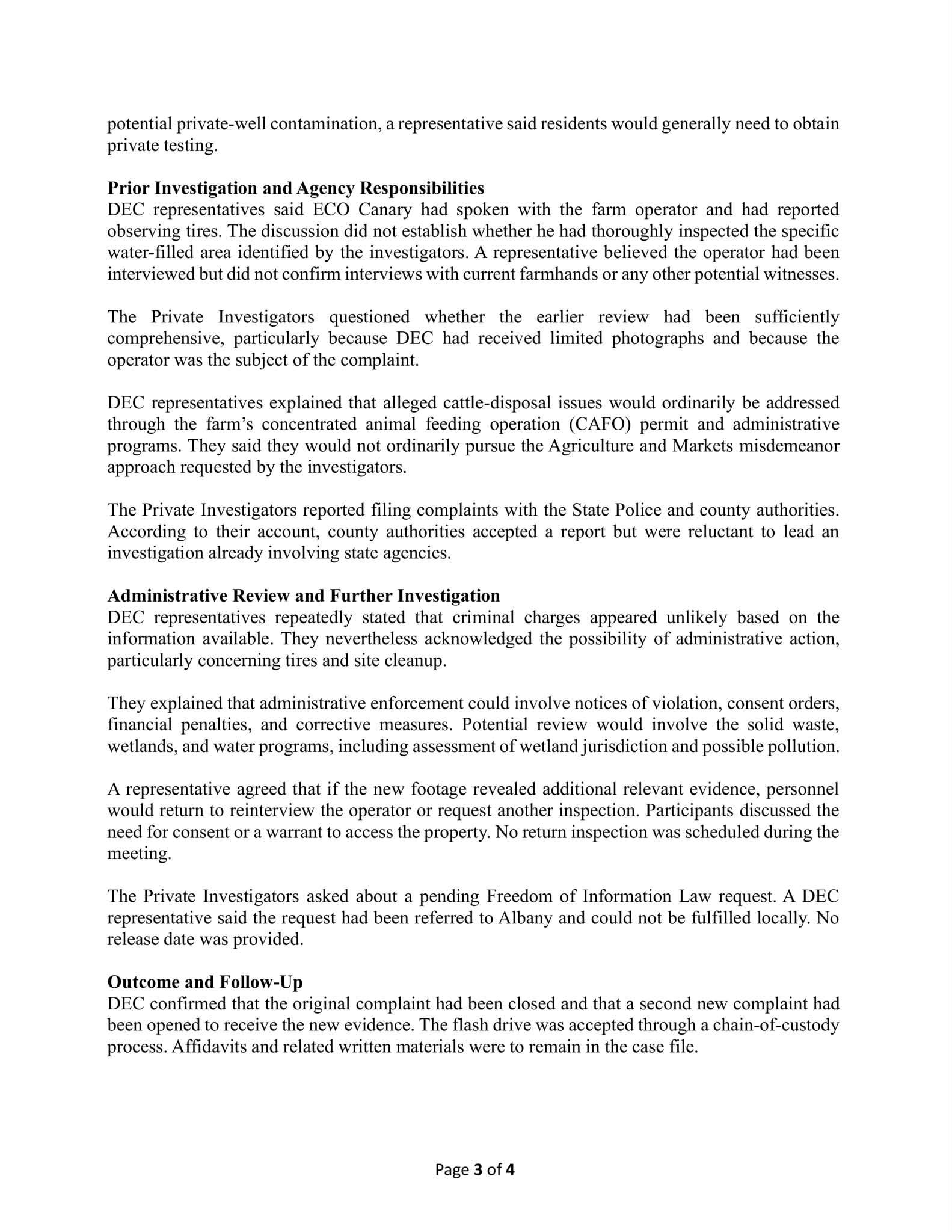 Anthony Constantino DEC Investigator Document 3