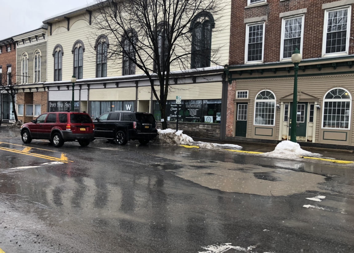 Boonville Downtown Potholes 2025