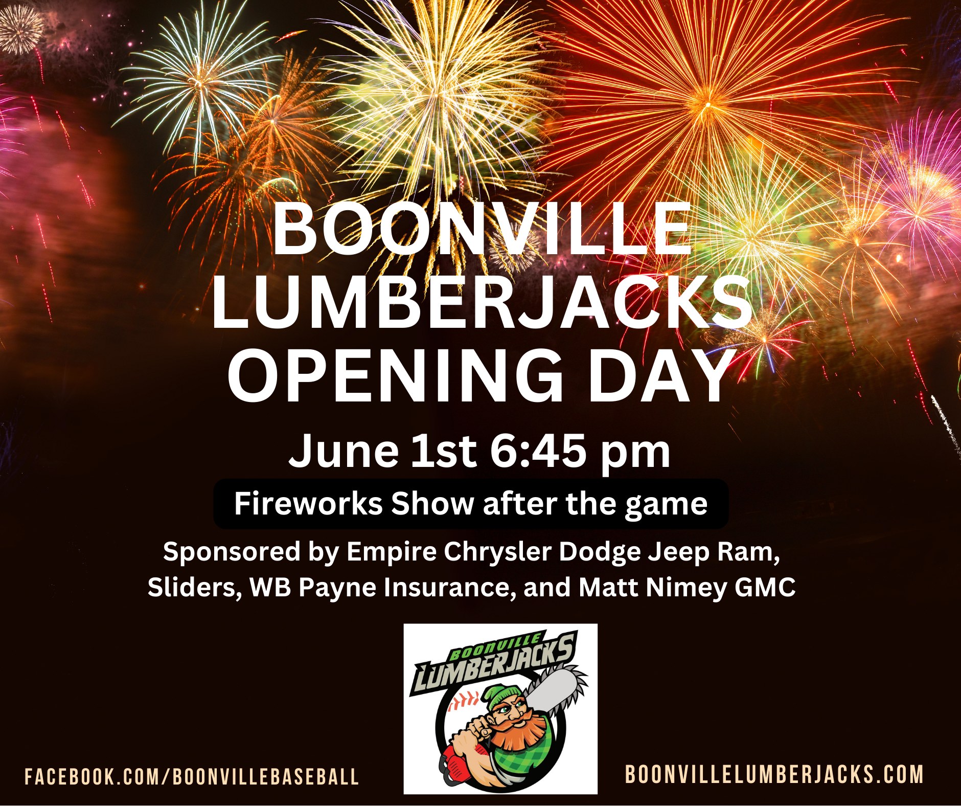 Boonville Lumberjacks Home Opener 2024