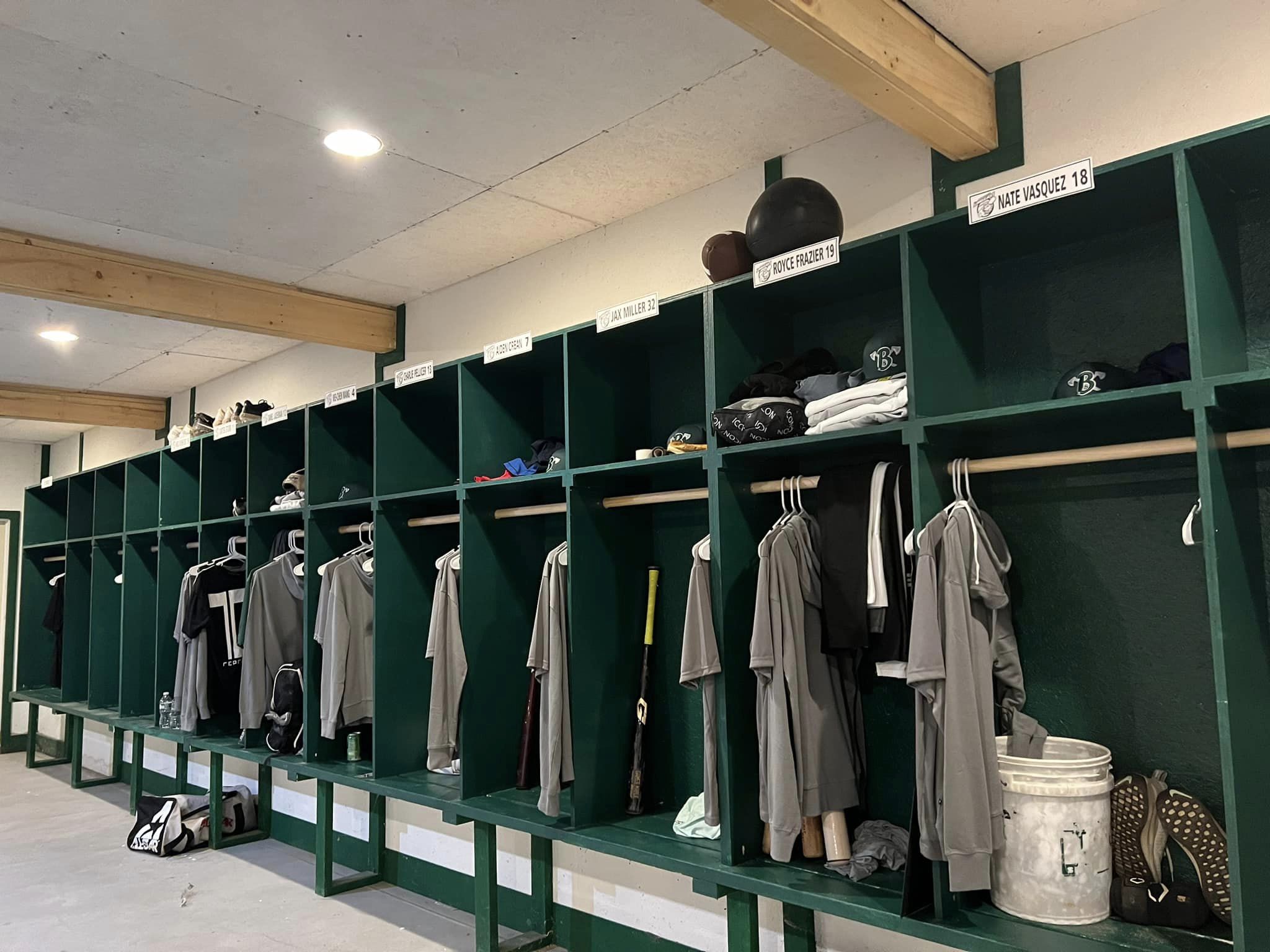 Boonville Lumberjacks Locker Room