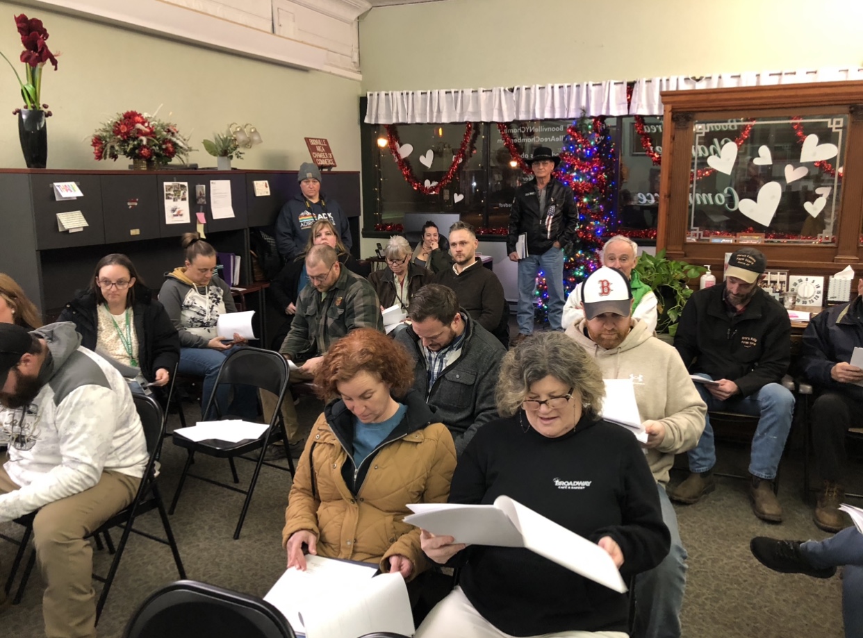 Boonville chamber meeting February 2023