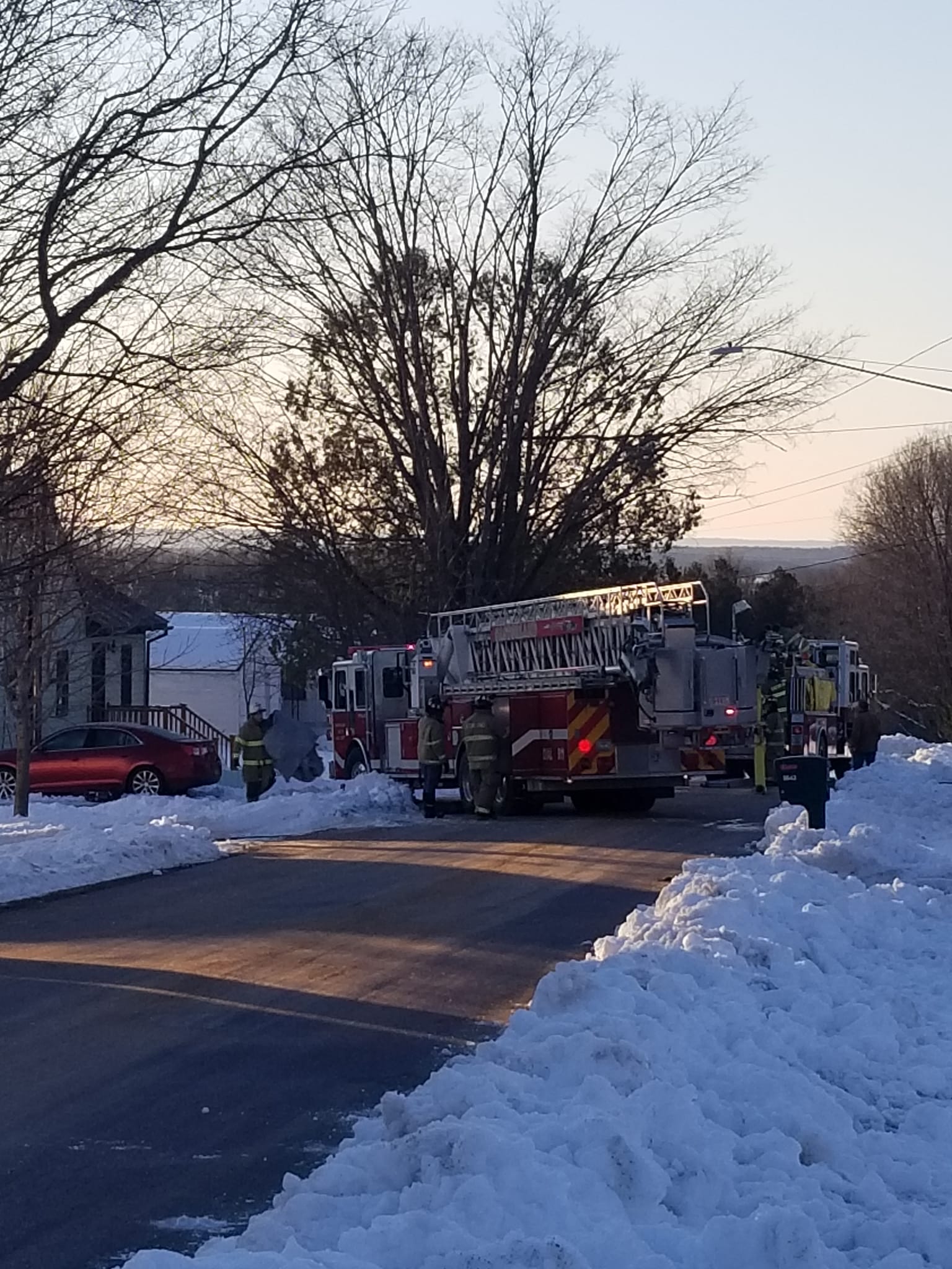 Castorland Chimney Fire March 2023