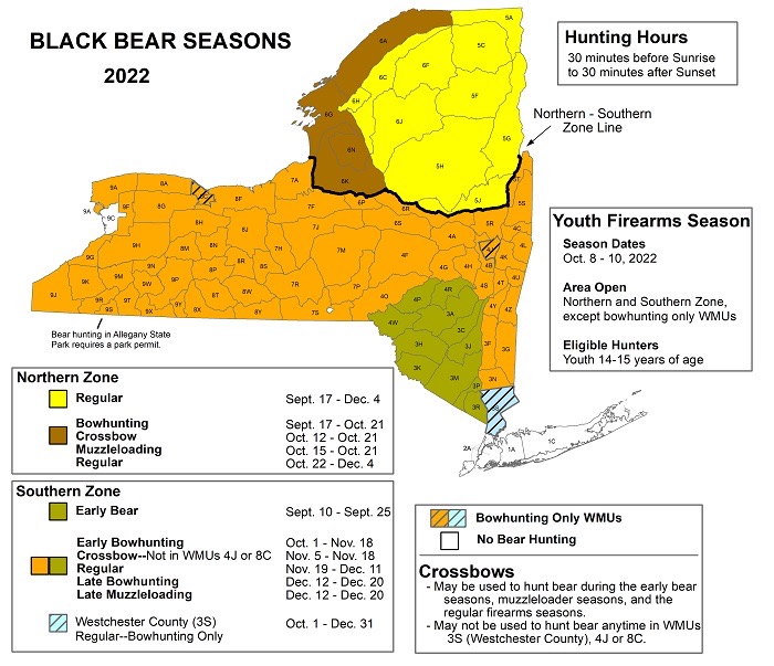 DEC Black Bear Season 2022