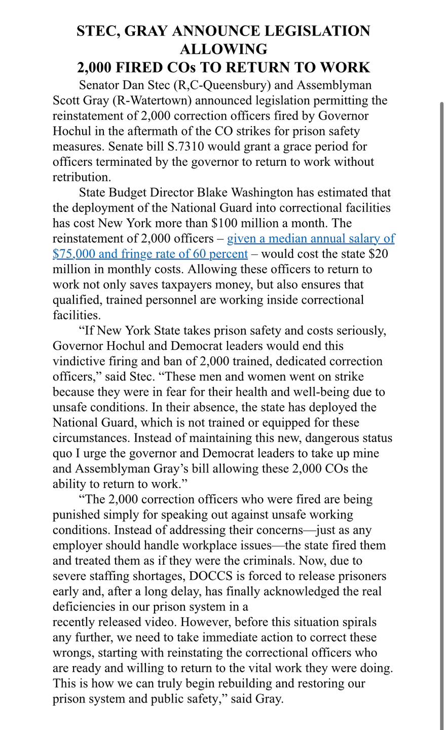 Dan Stec Proposed CO Bill April 2025