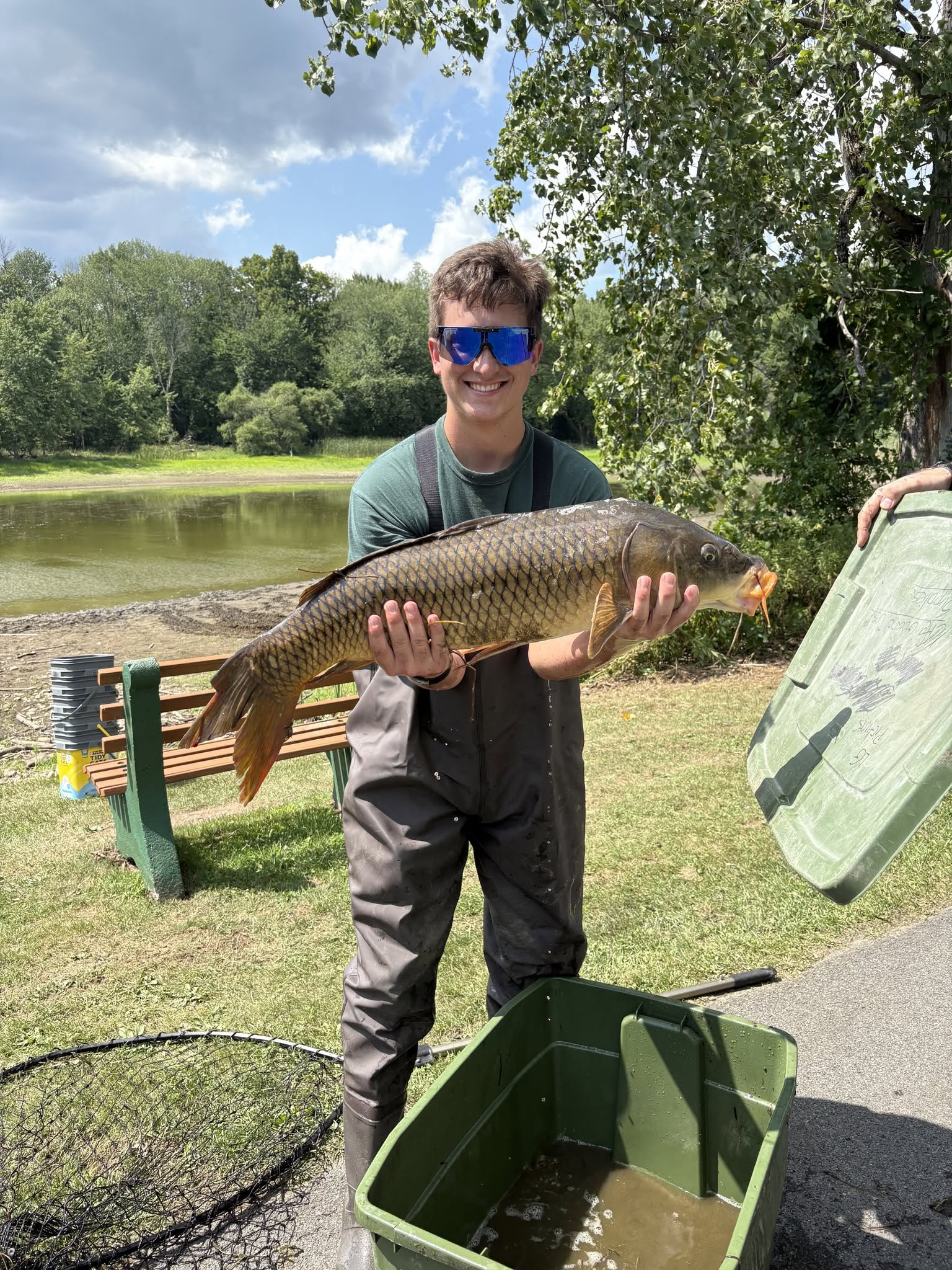 Delta Lake State Park Fish Saving September 2026