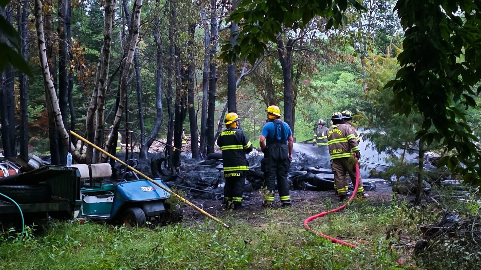 Forestport Auto Shop Fire July 2026