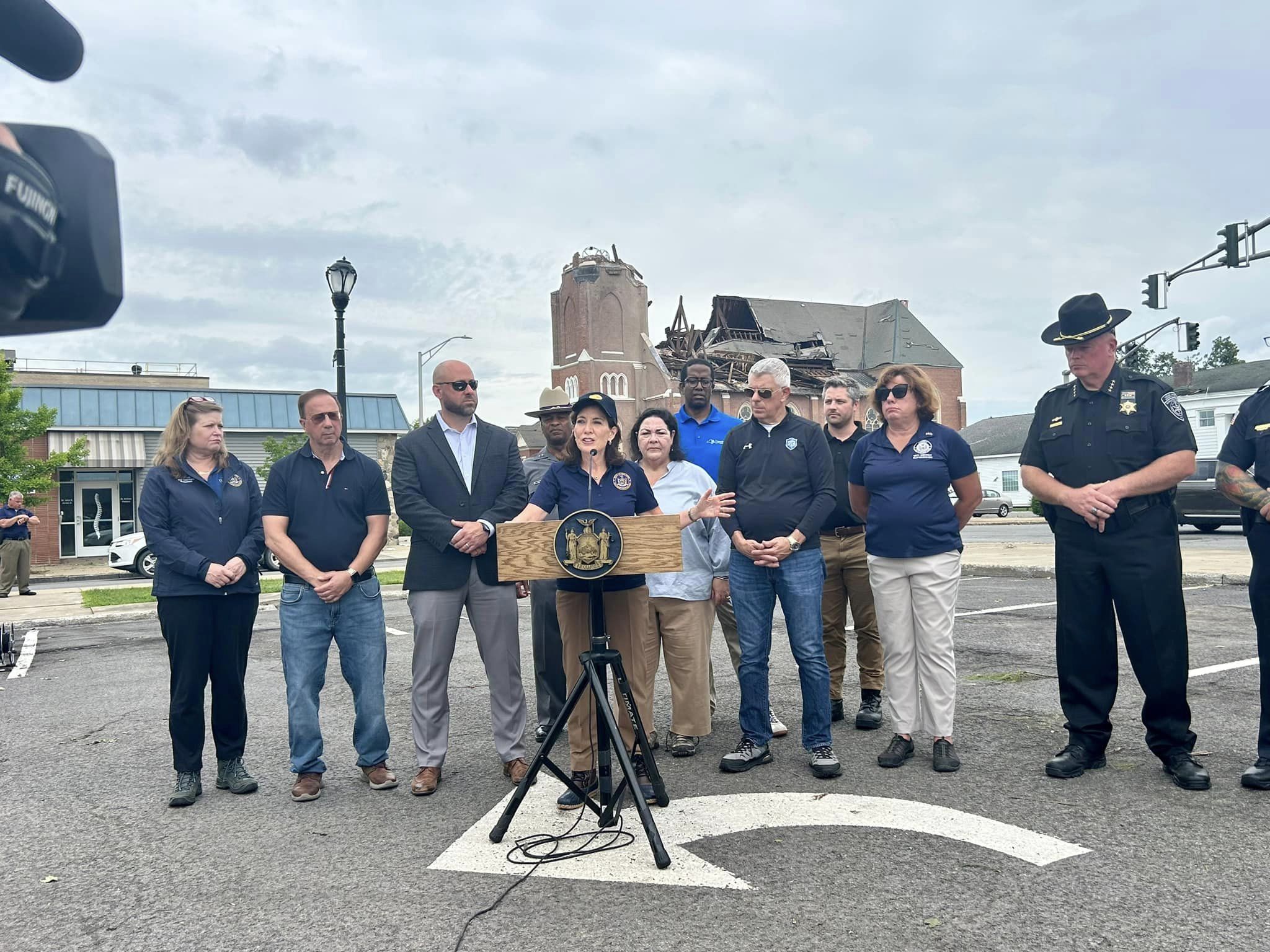 Hochul Rome Tornado Press Conference July 2024