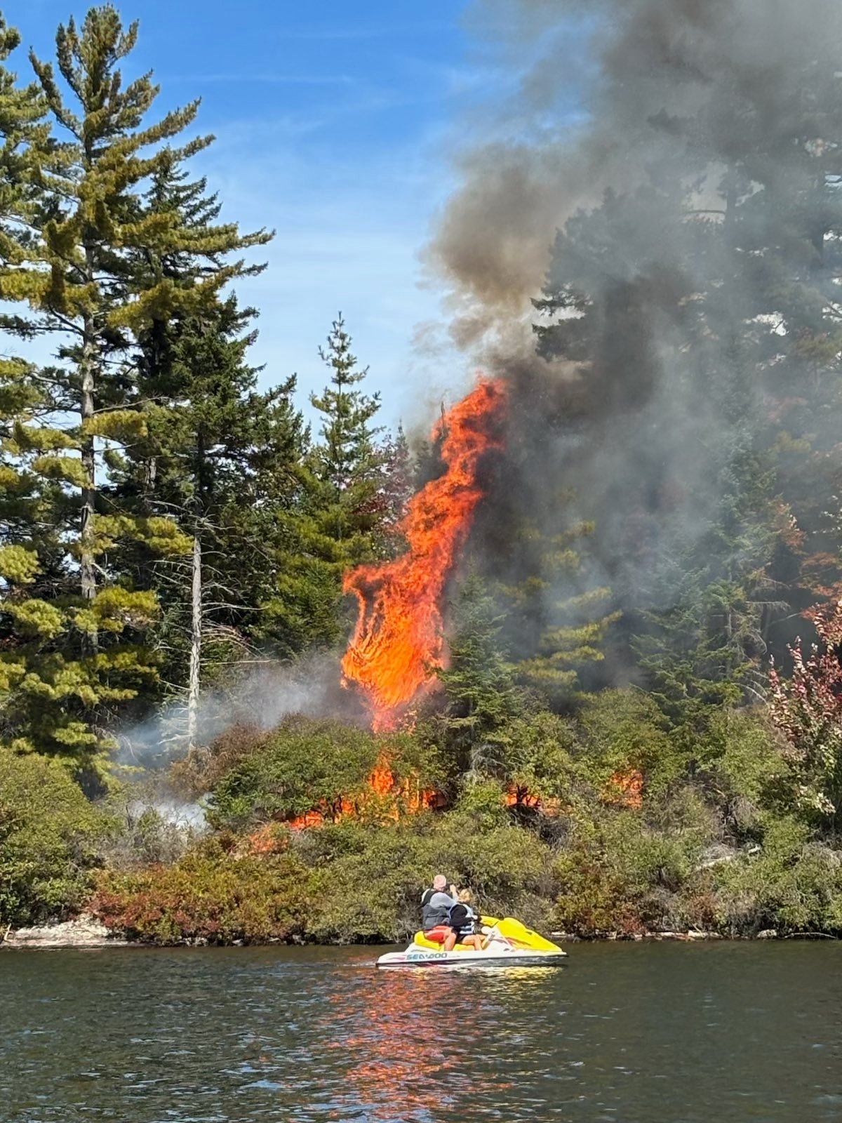 Inlet FD Brush Fire September 2025