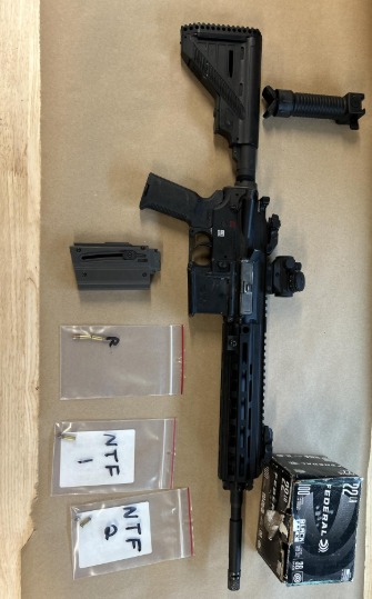 Justin Dawes AR Weapon Utica City PD