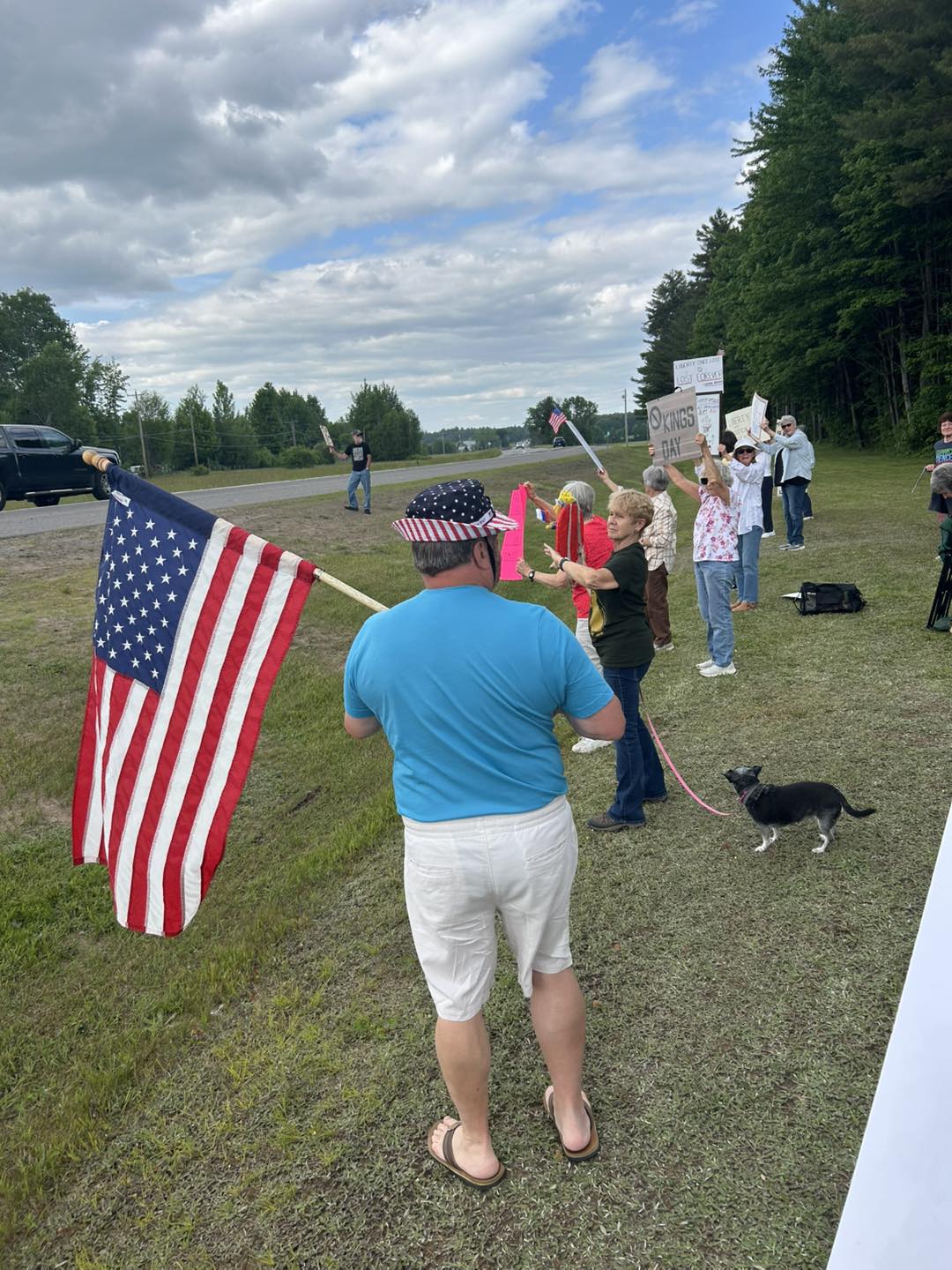 Lewis County Democrats No Kings Day June 2025