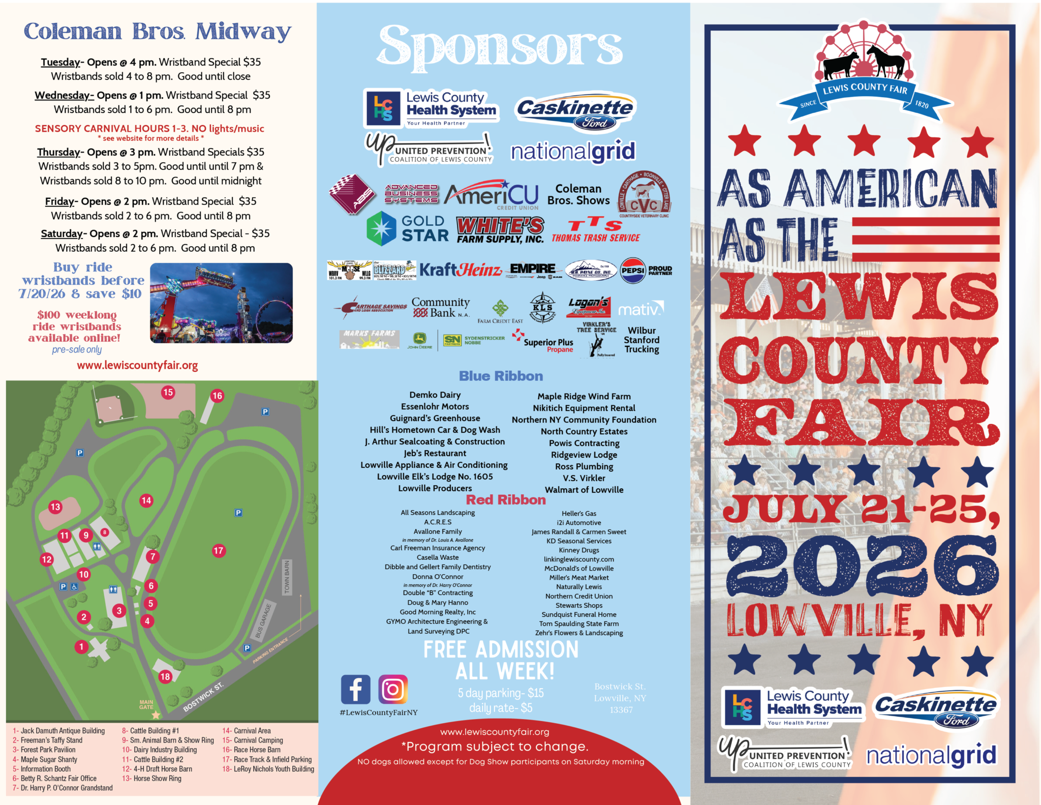 Lewis County Fair Brochure 2026 1