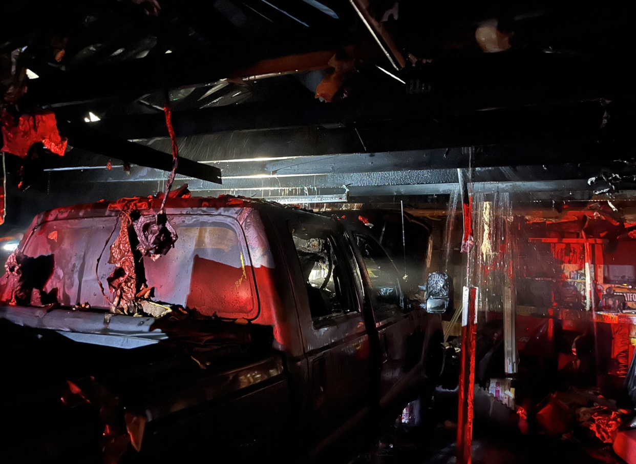 Lowville FD Garage Fire August 2026
