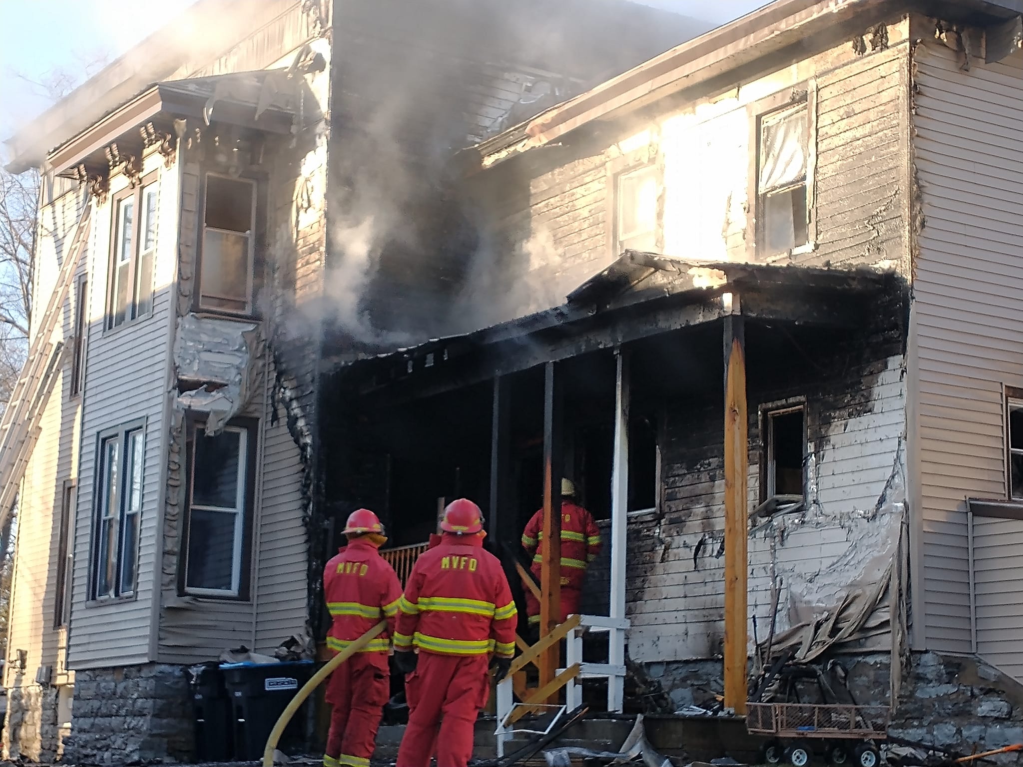 Lowville Park Place Fire April 2023