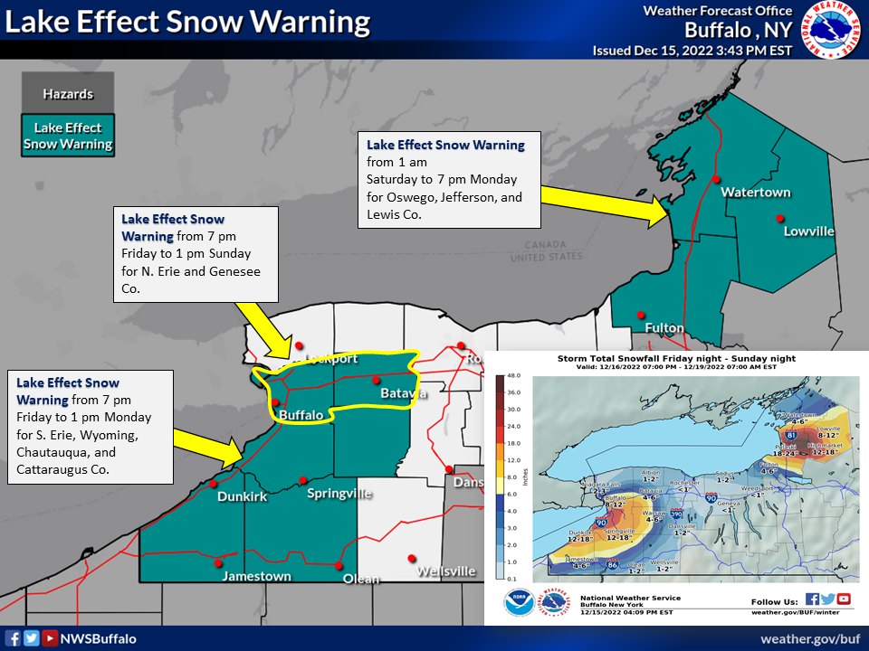NWS December 16 Lake Effect 2022