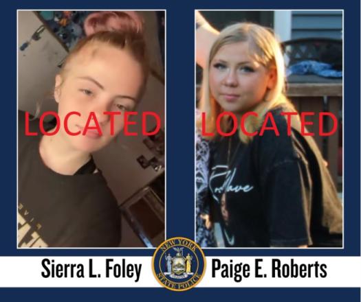 NYSP Foley Roberts Located October 2025