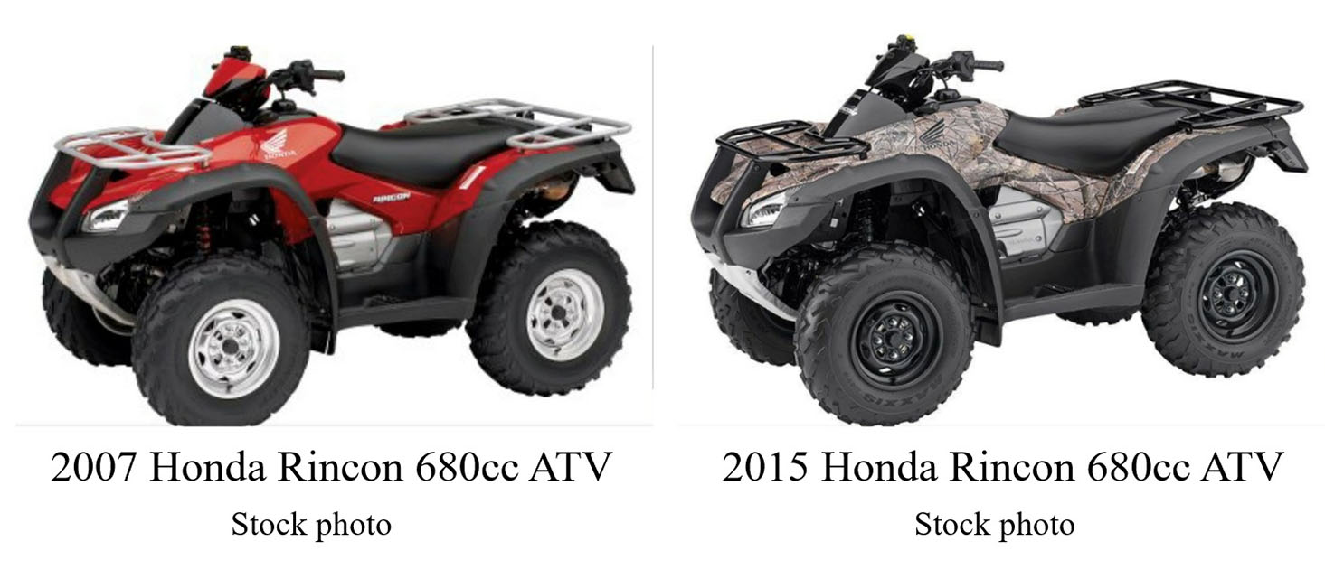 NYSP Stolen ATVs