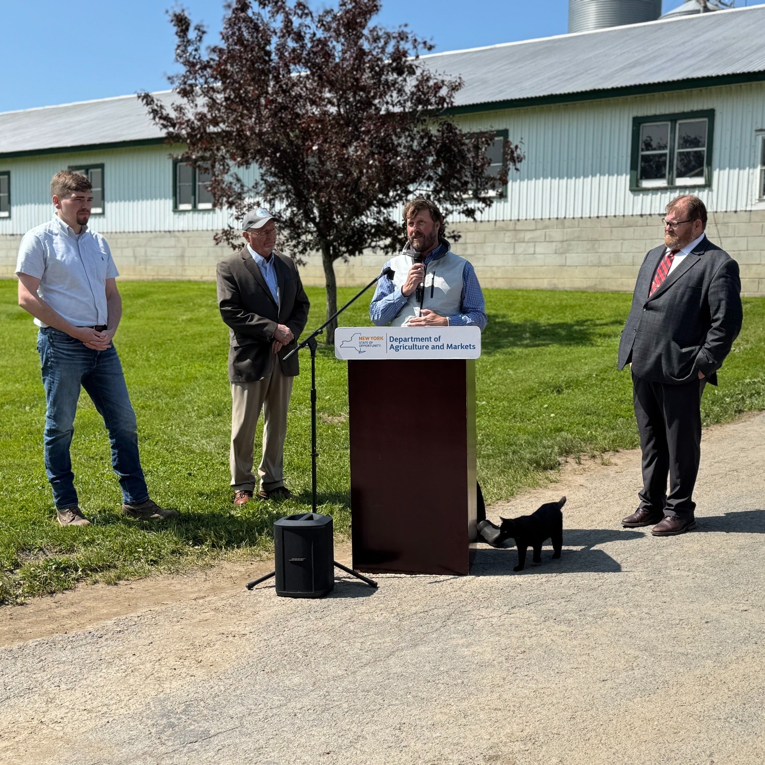 NY Ag Department Richard Ball Visit Turin Farm June 2025