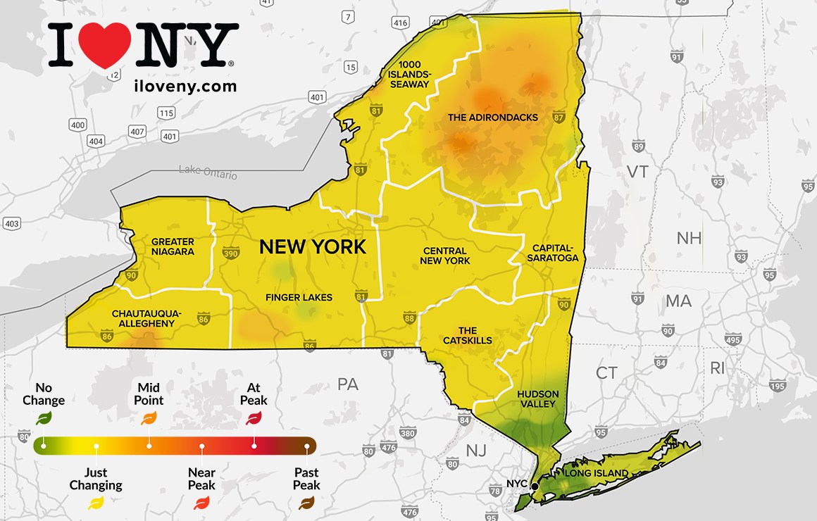 New York Fall Foliage Week 3 2023