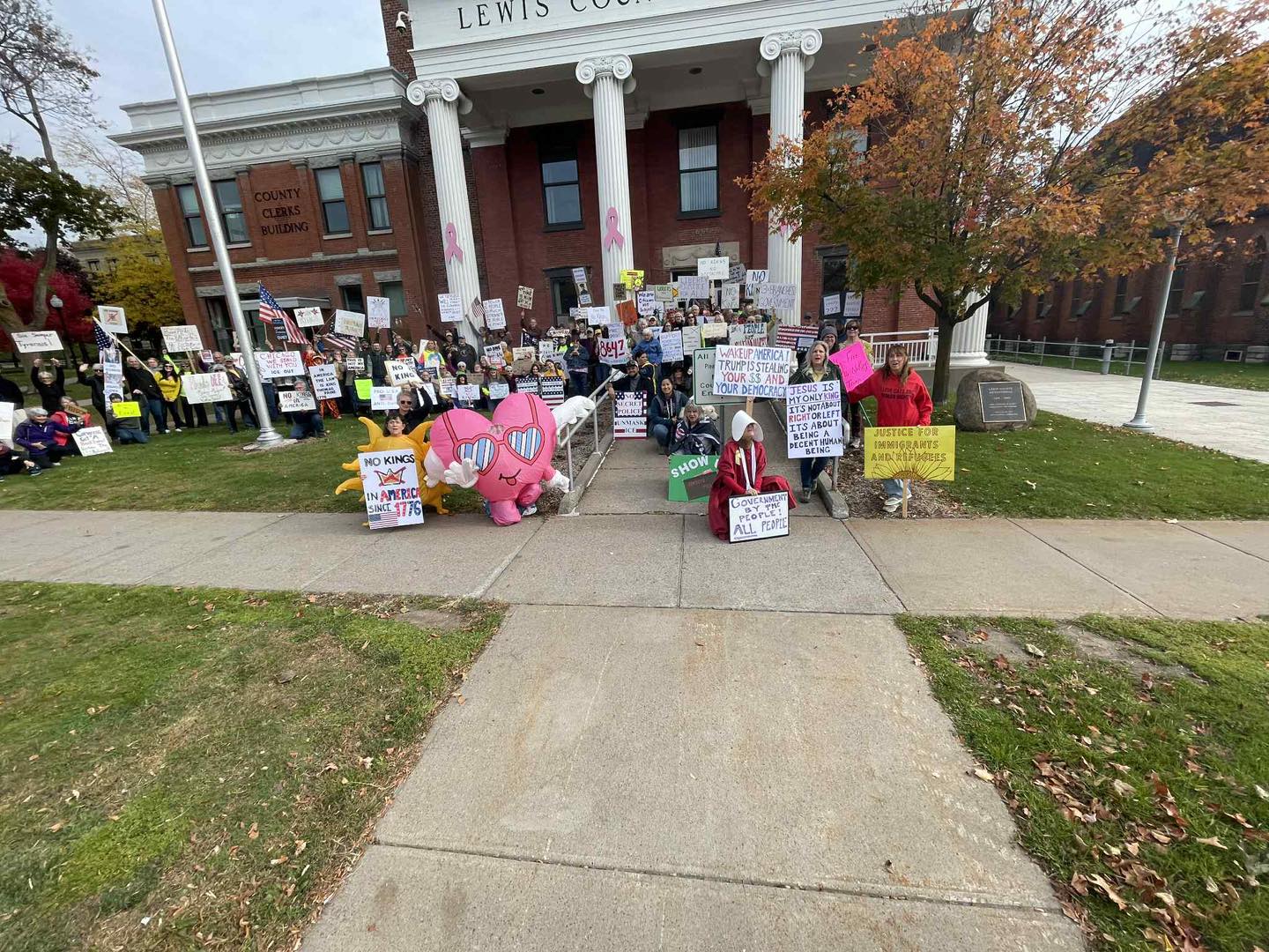 No Kings Protests Lewis County October 2025