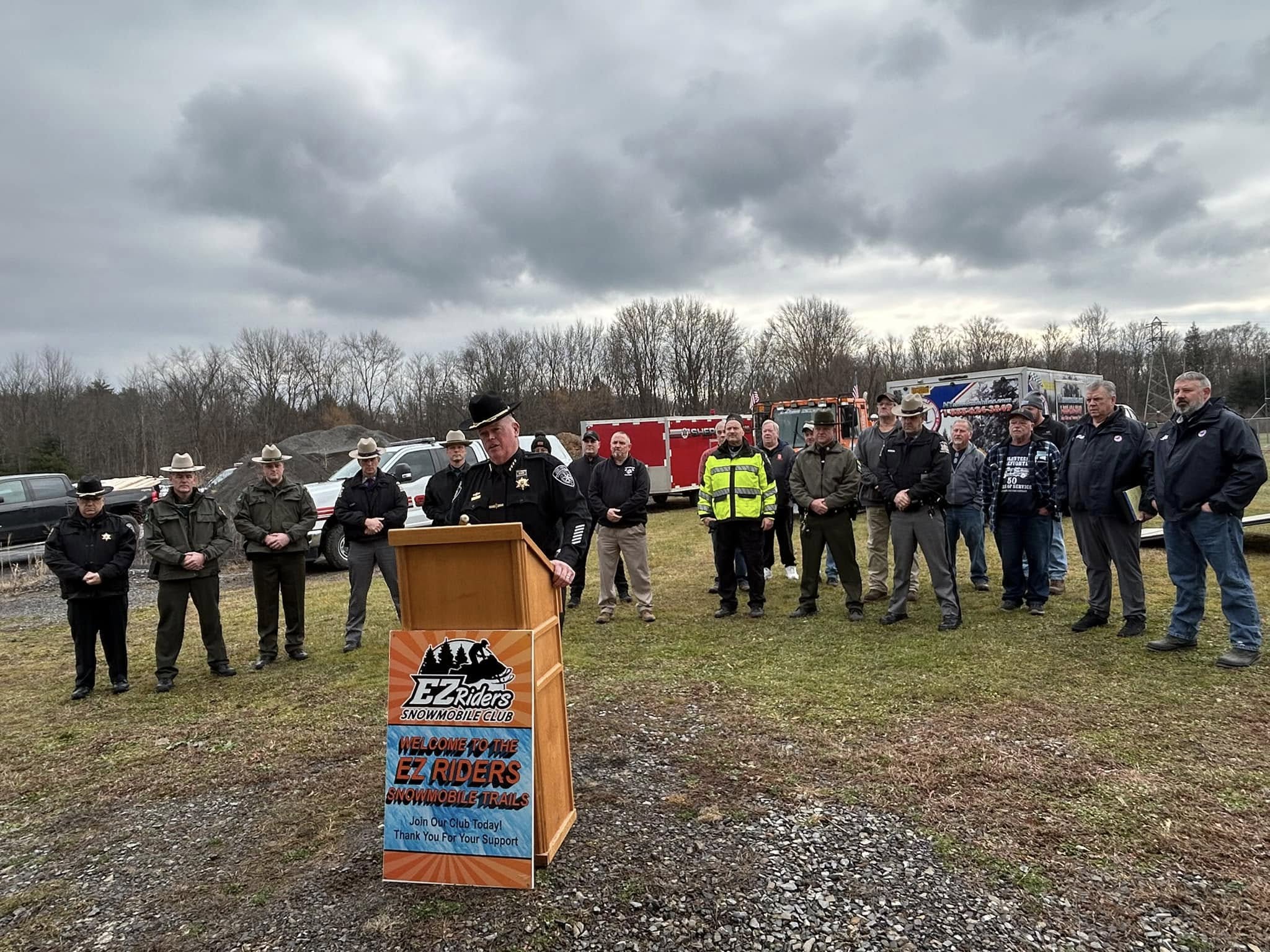 OCSO Snowmobile Safety Press Conference 2024