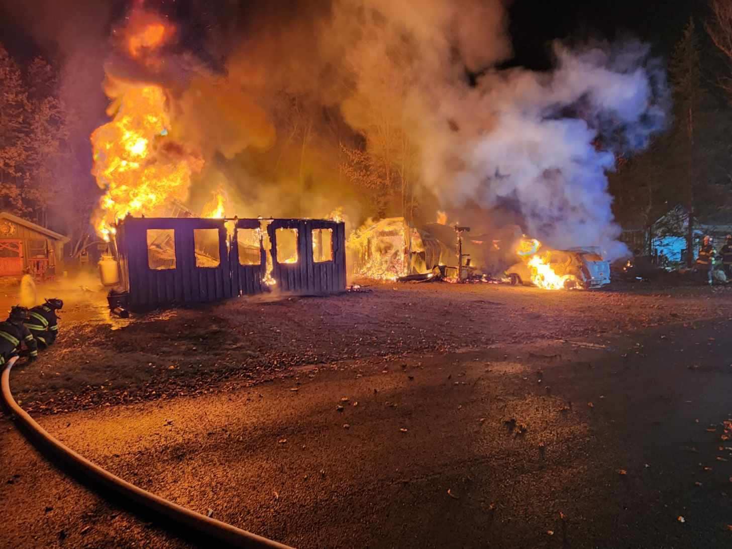 Poland Fire October 2023