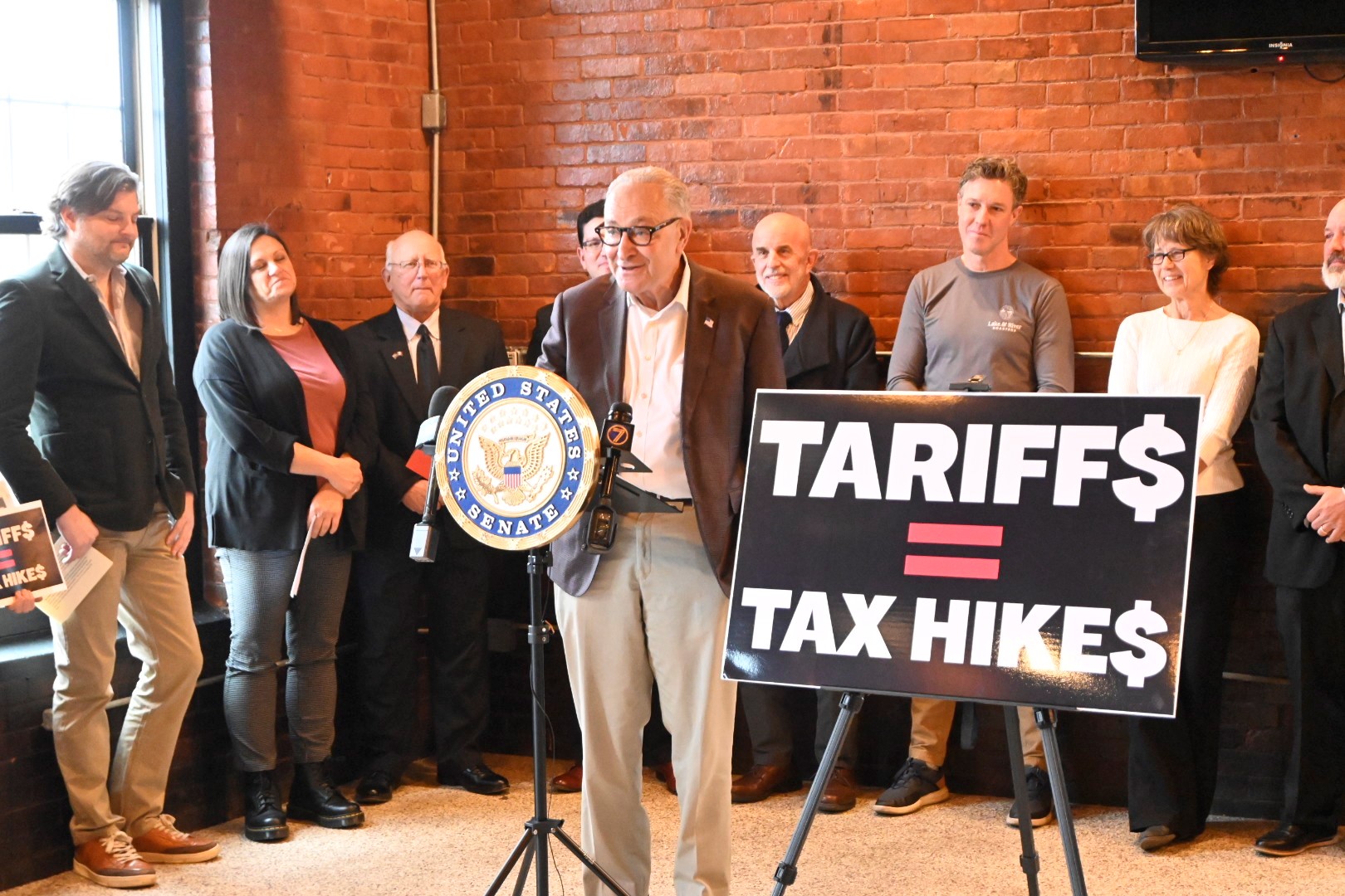 Schumer Watertown Tariffs November 2025