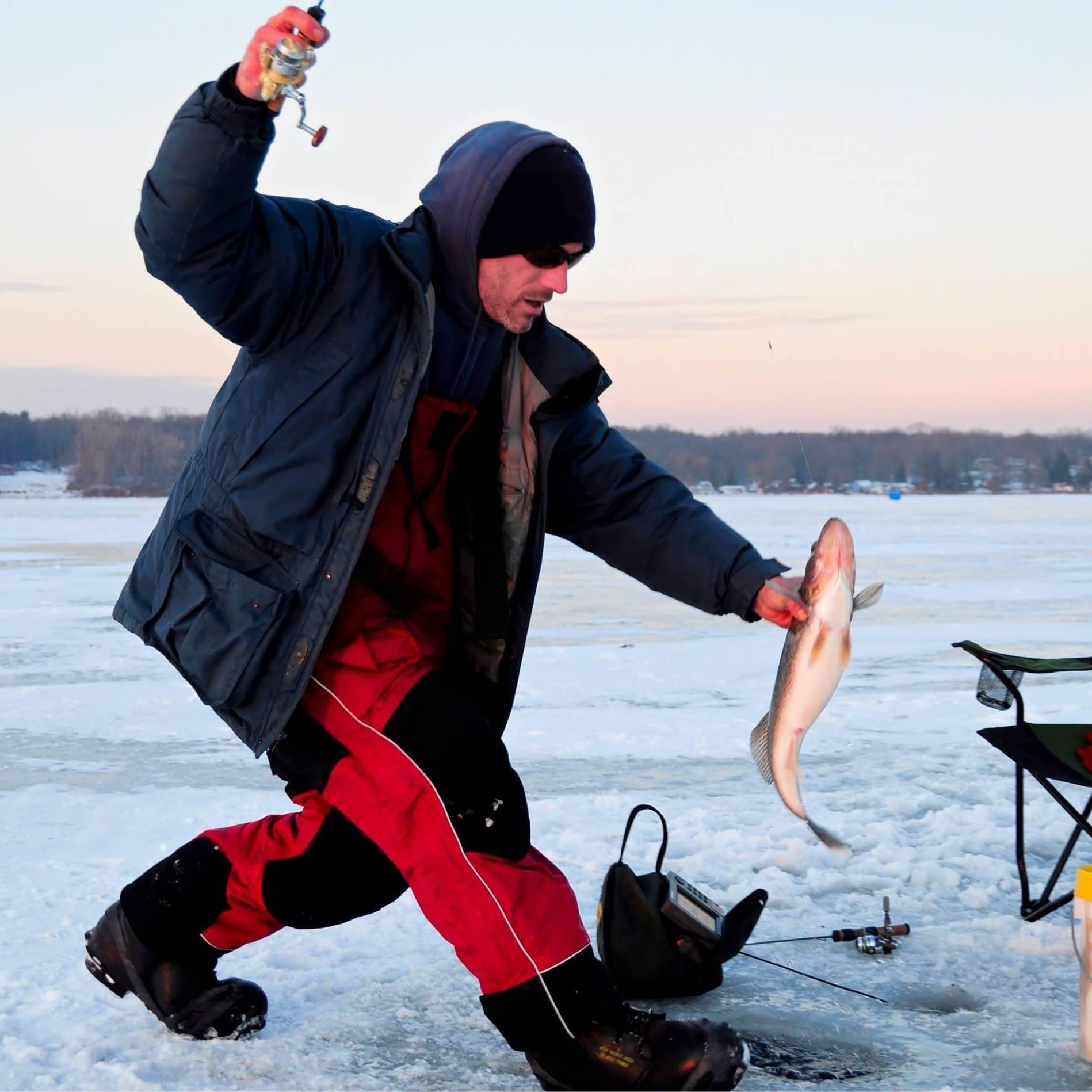 Shane Walleye Ice Fishing
