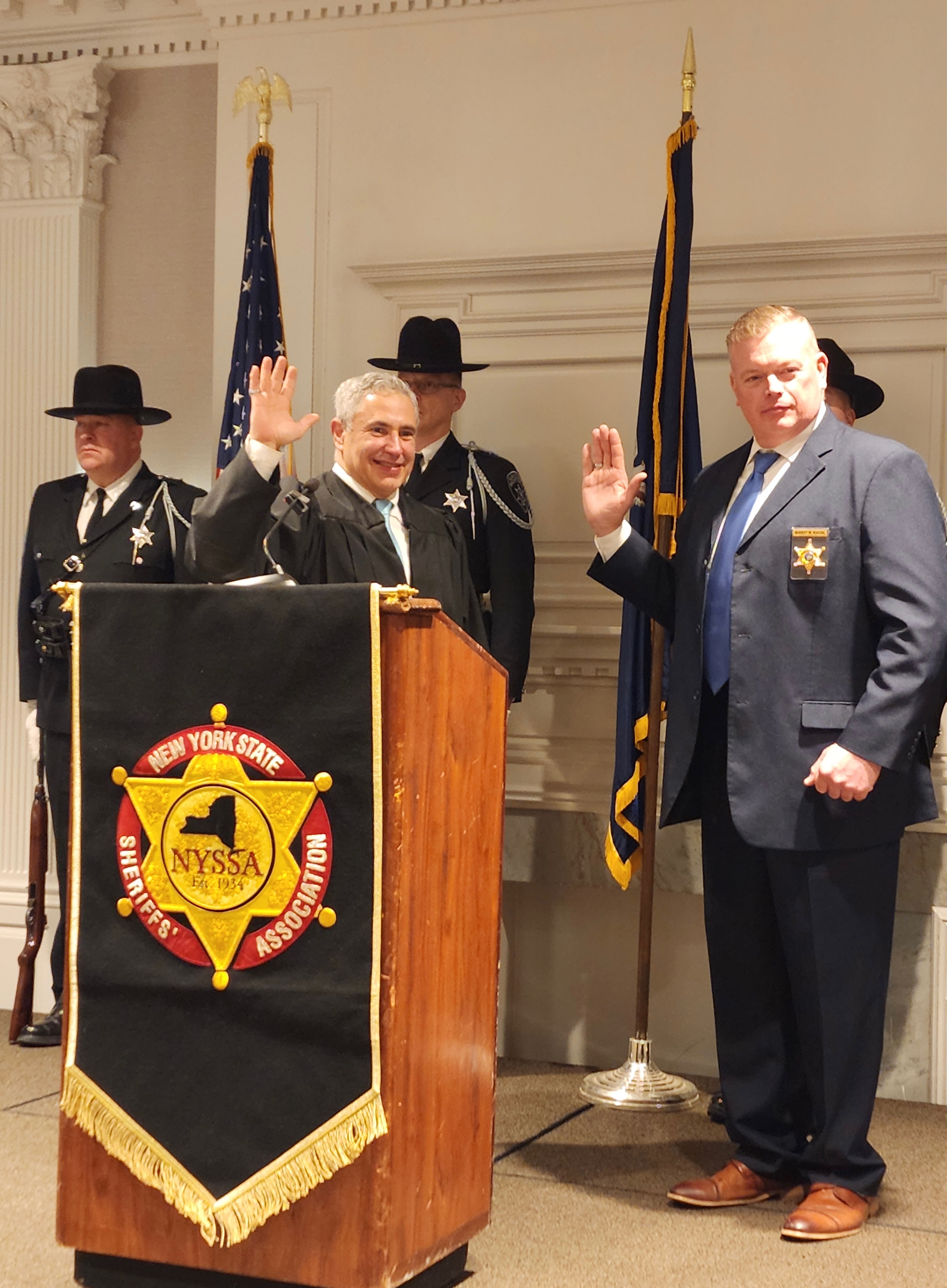 Sheriff Maciol Executive Committee NYSSA 2023