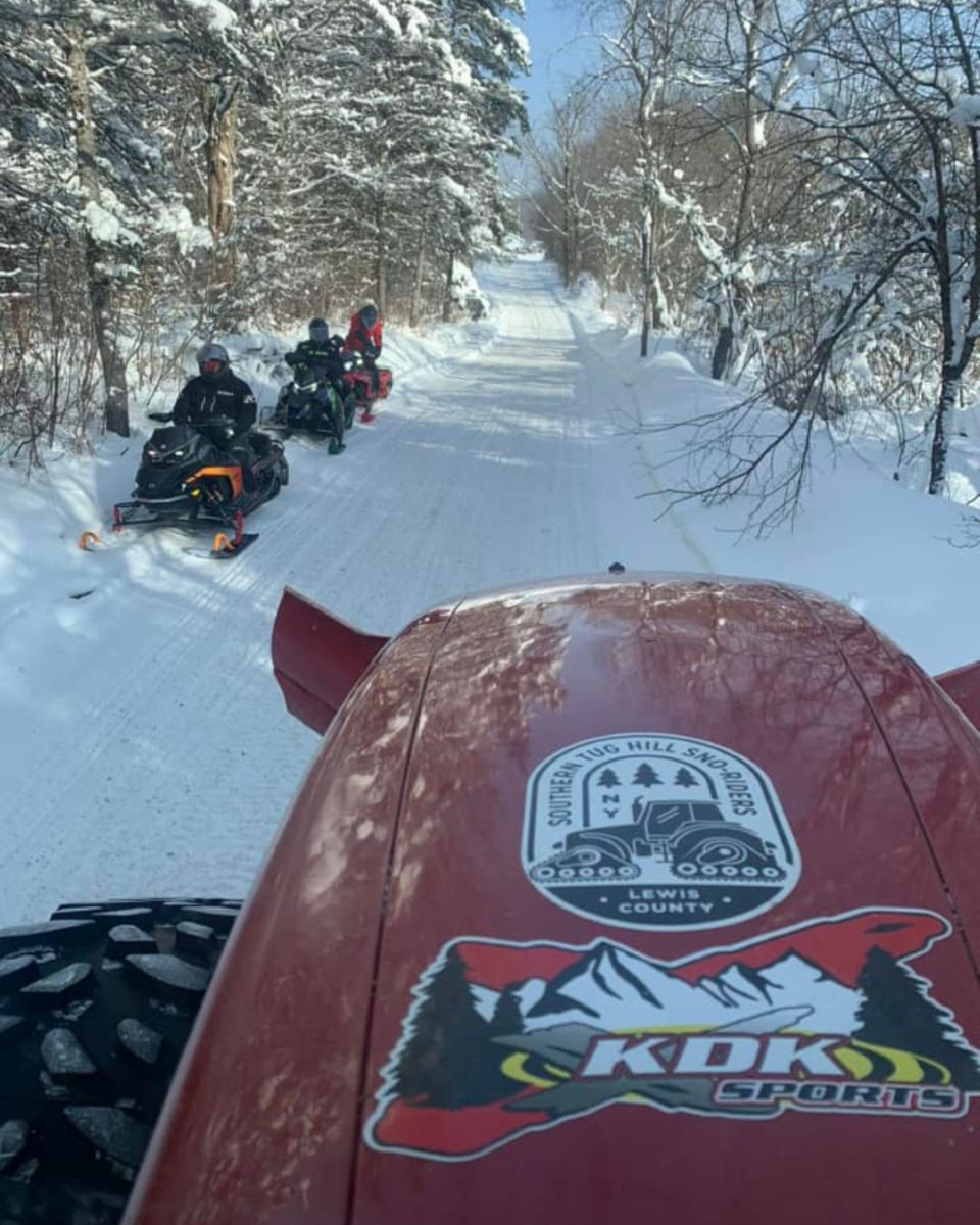 Southern Tug Hill Sno Riders Sled Traffic February 2025