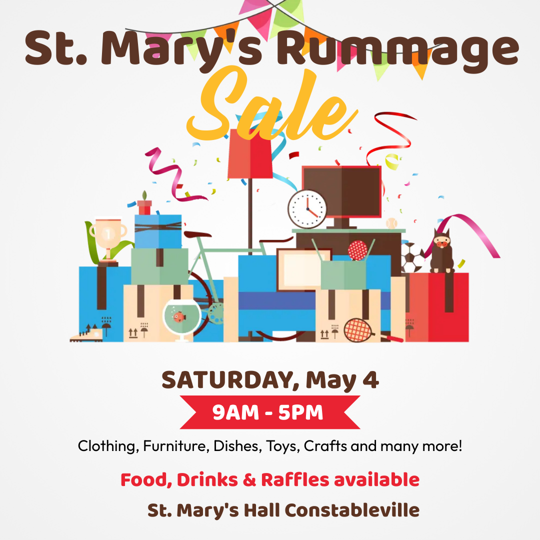 St Marys Rummage Sale 2024