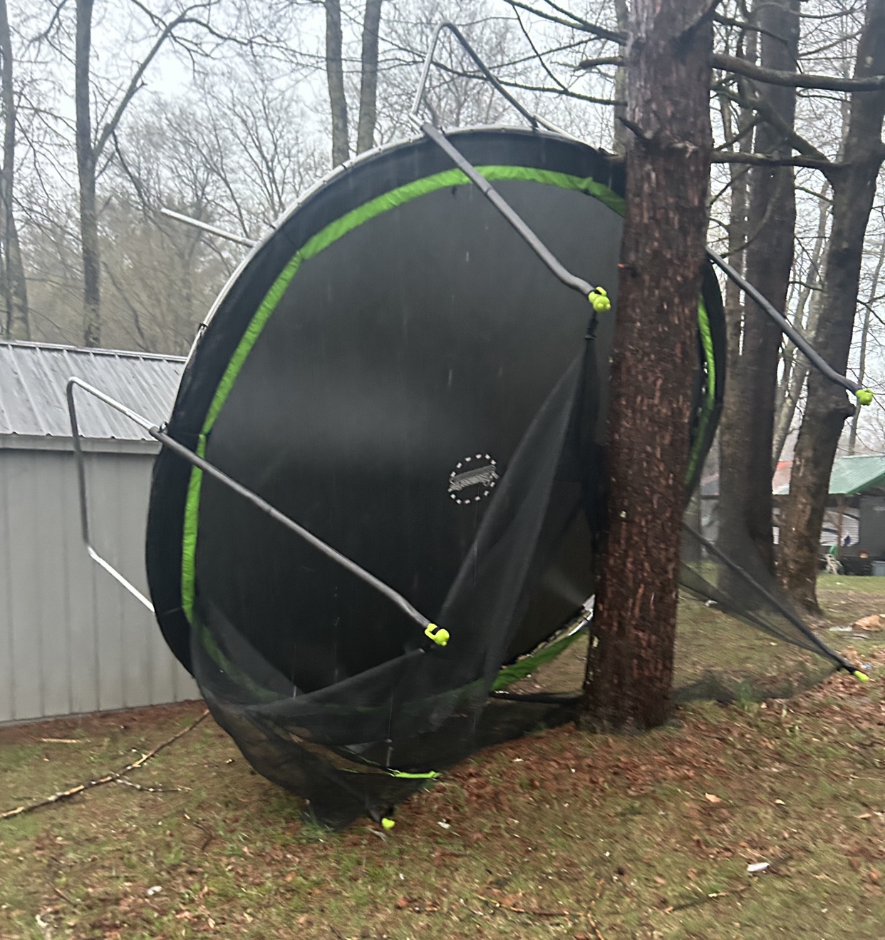 Theresa Trampoline Storm April 2025