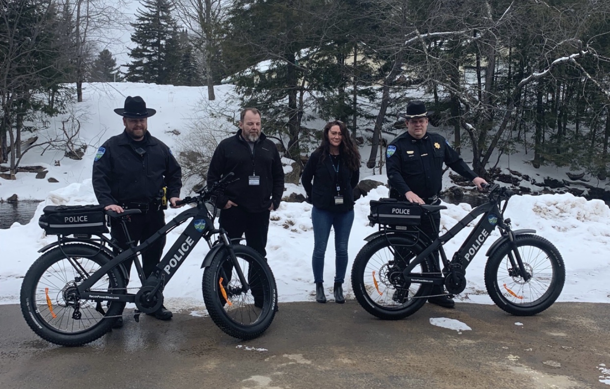Town of Webb PD E Bikes