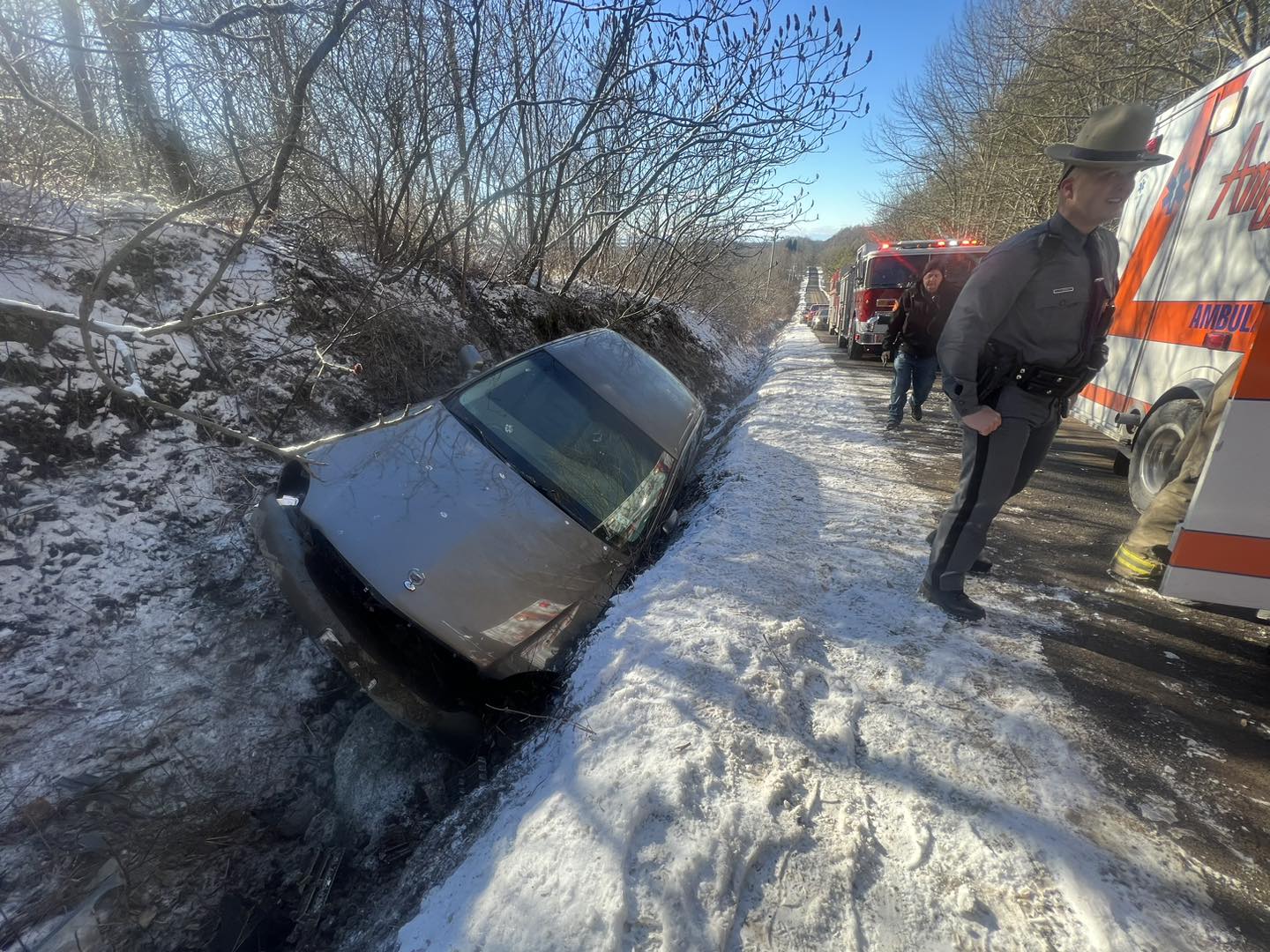 Western FD Buck Hill Road MVA January 4 2024