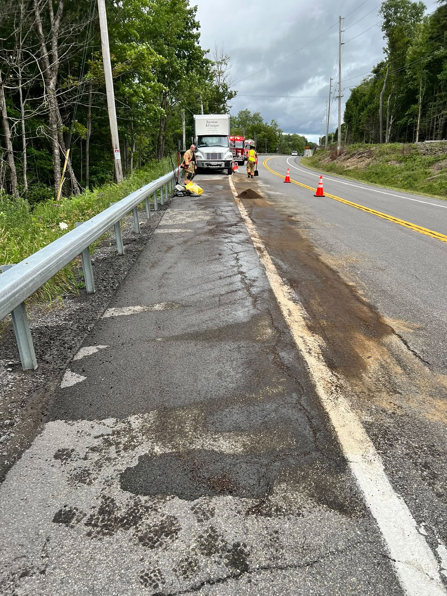 Woodgate Fire Department Fuel Spill July 2026