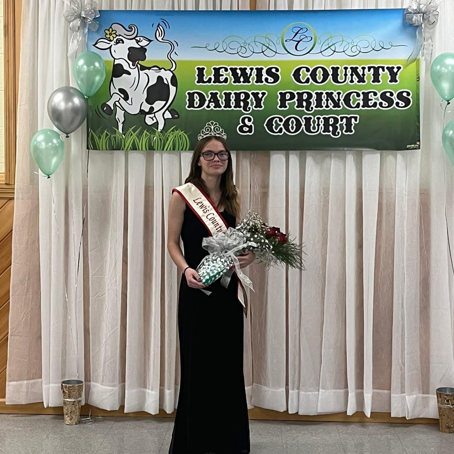 Zoey Staring Lewis County Dairy Princess 1